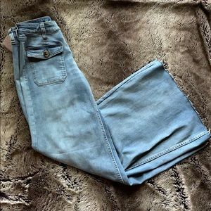 Women’s Free People Palma Indigo Pants